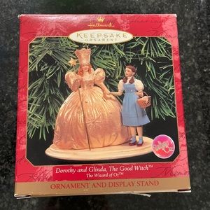 Hallmark Keepsake. Wizard of Oz. Dorothy and Glinda, the Good Witch.